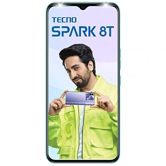 TECNO Spark 8T (Turquoise Cyan, 4GB RAM,64GB Storage) Refurbished