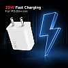 boAt WCDV 20W Super Fast Type C Charger White