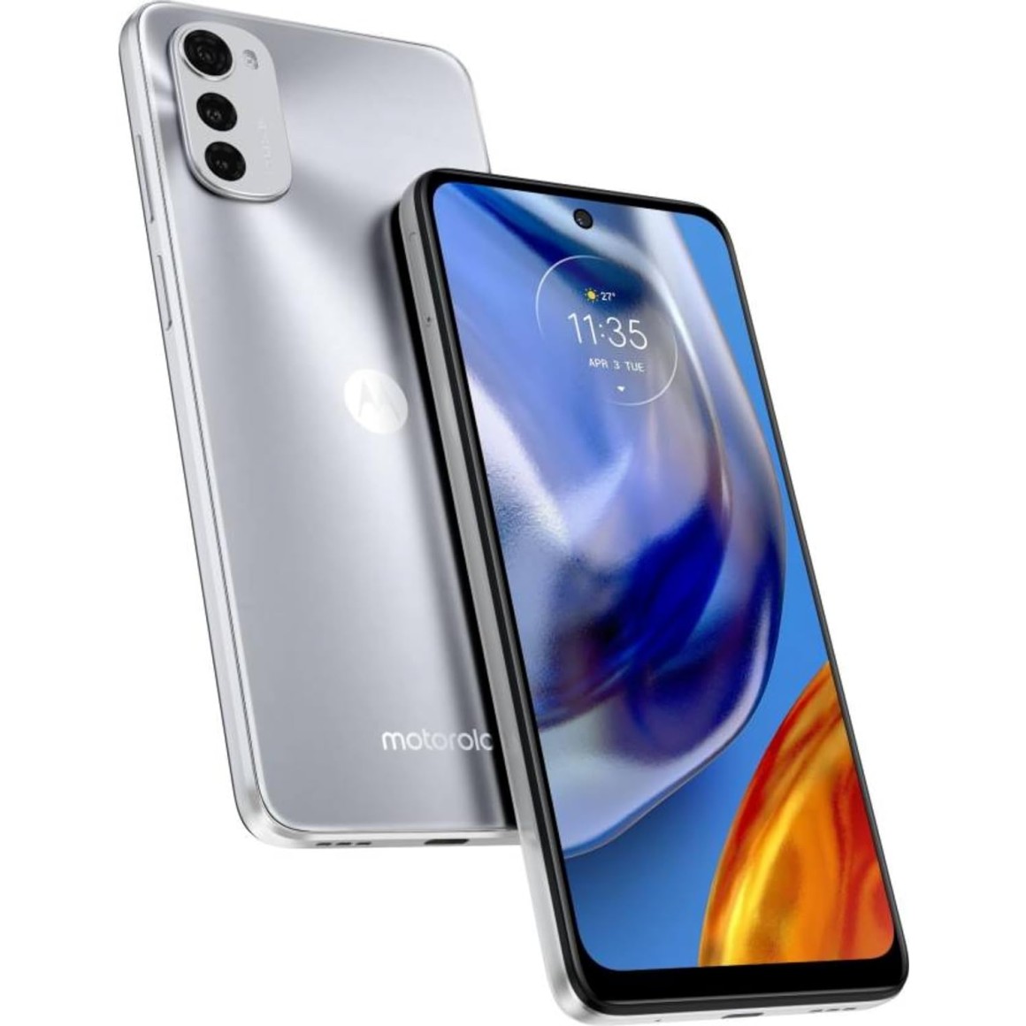 Motorola e32s (Misty Silver, 3GB RAM 32GB Storage) refurbished