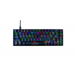 Cosmic Byte CB-GK-31 Artemis 68Key Per Key RGB Wired Mechanical Keyboard with Outemu Red Switches and Software (Black)