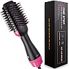 Airtree Hot Air Brush 3 in 1 One Step Hair Dryer and Styler Volumizer for Straightening, Curling 