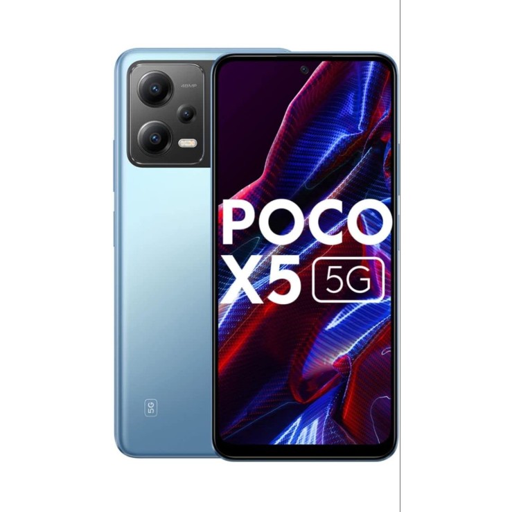 Poco X5 5G (Wildcat Blue, 128 GB) (6 GB RAM) Refurbished