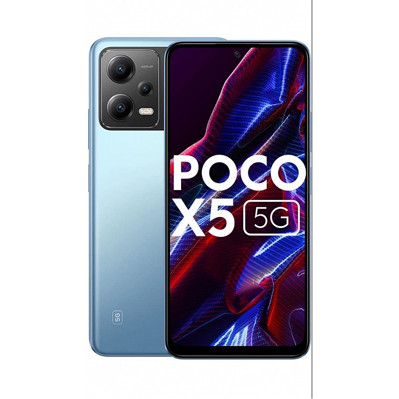 Poco X5 5G (Wildcat Blue 8GB RAM 256 GB Storage Refurbished