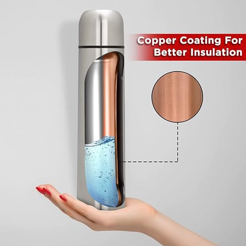 Pigeon Stainless Steel Therminox Stark 1000 ml Water Bottle Silver Pigeon Stainless Steel Therminox Stark 1000 ml Water Bottle Silver