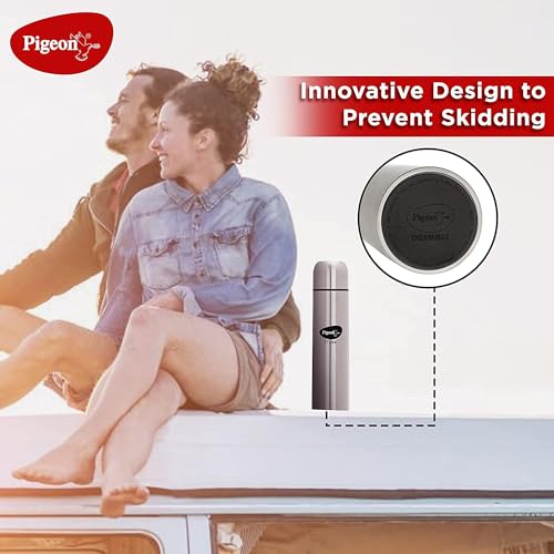 Pigeon Stainless Steel Therminox Stark 1000 ml Water Bottle Silver Pigeon Stainless Steel Therminox Stark 1000 ml Water Bottle Silver
