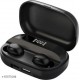 AIRTREE T2 TWS 5.0 Bluetooth In Ear Earphone Power Bank with led Display Earbuds Compatible for All Smartphone (Black)