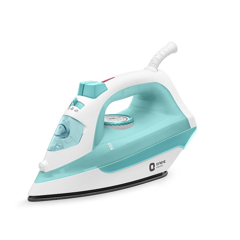 Orient Electric Fabrifeel 2000W Steam iron (Press) Non-stick Soleplate 360-degree swivel cord