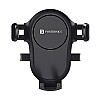 Portronics Clamp Y Adjustable Air Vent Mobile Holder for Car with 360° Rotational, One Click Release Button Black)