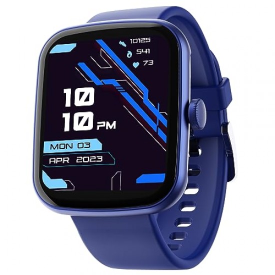boAt Wave Style Smart Watch with 1.69" Square HD Display (Deep Blue)