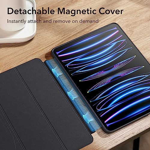 ESR for iPad Pro 11 inch Case 20222021 4th 3rd Generation iPad Pro Cover with Pencil Holder Detachable Magnetic Cover Tough Black ESR for iPad Pro 11 inch Case 20222021 4th 3rd Generation iPad Pro Cover with Pencil Holder Detachable Magnetic Cover Tough Black