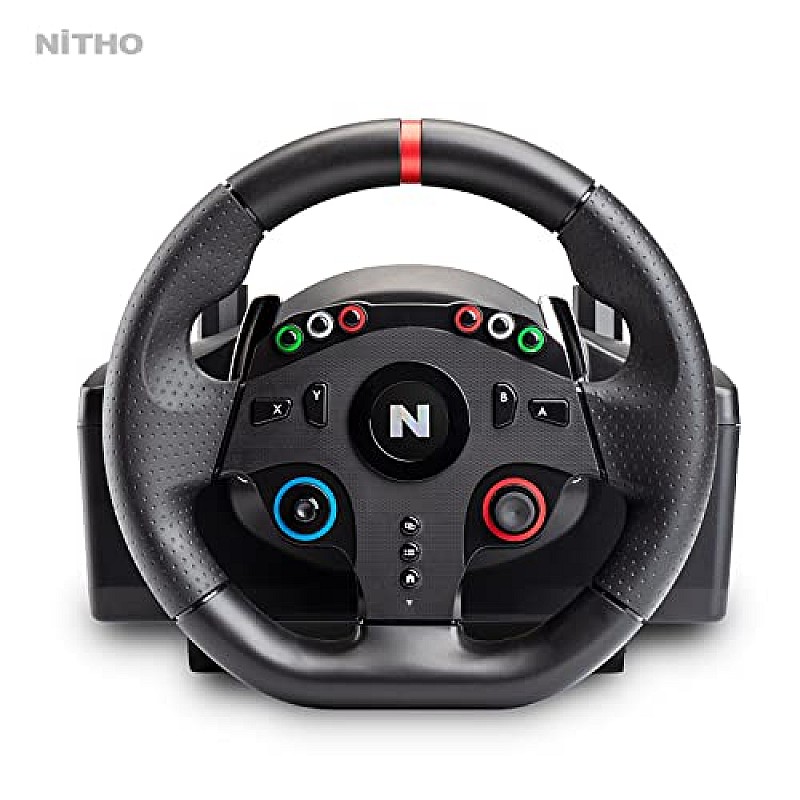 NiTHO Drive Pro ONE Gaming Racing Wheel with Separate Shifter and Floor Pedals, Steering Wheel for PC, PS4, Xbox One, Xbox Series