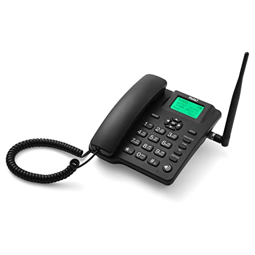 Hola F100 FWP Fixed landline Phone,Wireless with LCD Display, Quad Band,Dual Sim,Voice Recording,Auto Answering Hola F100 FWP Fixed landline Phone,Wireless with LCD Display, Quad Band,Dual Sim,Voice Recording,Auto Answering