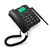 Hola F100 FWP Fixed landline Phone,Wireless with LCD Display, Quad Band,Dual Sim,Voice Recording,Auto Answering