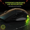 Archer Tech Lab Recurve 300 Wired Gaming Mouse,12000 Dpi Compatible with Pc Mac Black