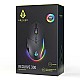 Archer Tech Lab Recurve 300 Wired Gaming Mouse,12000 Dpi Compatible with Pc Mac Black