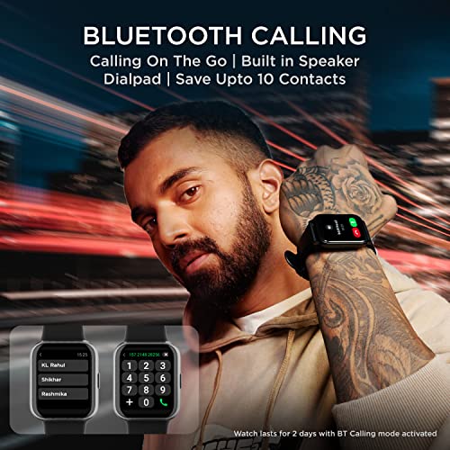 boAt Xtend Talk with Advanced Dedicated Bluetooth Calling Chip, (Pitch Black) boAt Xtend Talk with Advanced Dedicated Bluetooth Calling Chip, (Pitch Black)