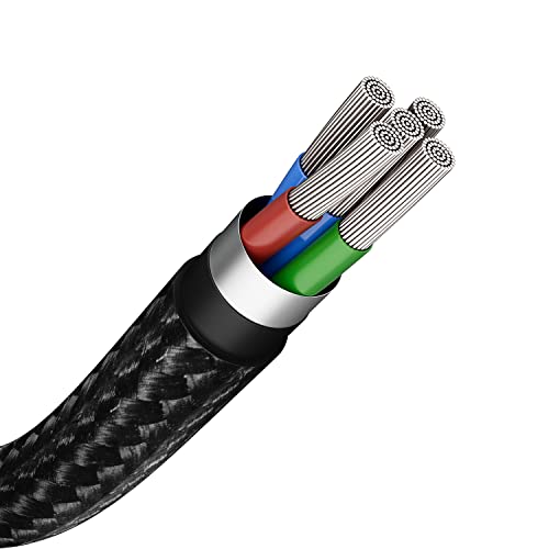 amazon basics Usb C To Lightning Aluminum With Nylon Braided Mfi Certified Charging Cable (Grey, 2 Meter) Black amazon basics Usb C To Lightning Aluminum With Nylon Braided Mfi Certified Charging Cable (Grey, 2 Meter) Black