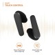 Amazon Basics Bluetooth 5.0 Truly Wireless in Ear Earbuds with mic, Up to 38 Hours Playtime, IPX-5 Rated, Type-C Charging Case, Touch Controls, Voice Asst Black