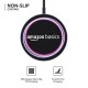 AmazonBasics Magnetic Wireless Charger 15W Fast Charging Circular Pad Compatible with iPhone 