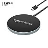 AmazonBasics Magnetic Wireless Charger 15W Fast Charging Circular Pad Compatible with iPhone 