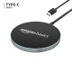 AmazonBasics Magnetic Wireless Charger 15W Fast Charging Circular Pad Compatible with iPhone 