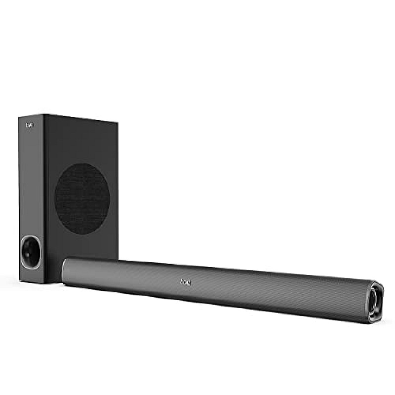 boAt Aavante Bar 1200N Bluetooth Soundbar with 100W RMS Signature Sound, 2.1 Channel, Multi-Compatibility (Premium Black)