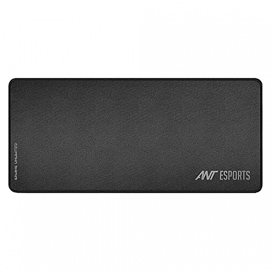 Ant Esports MP290 Gaming Mouse Pad-L- Large with Stitched Edges, Waterproof Non-Slip Base for Gaming & Office – Black