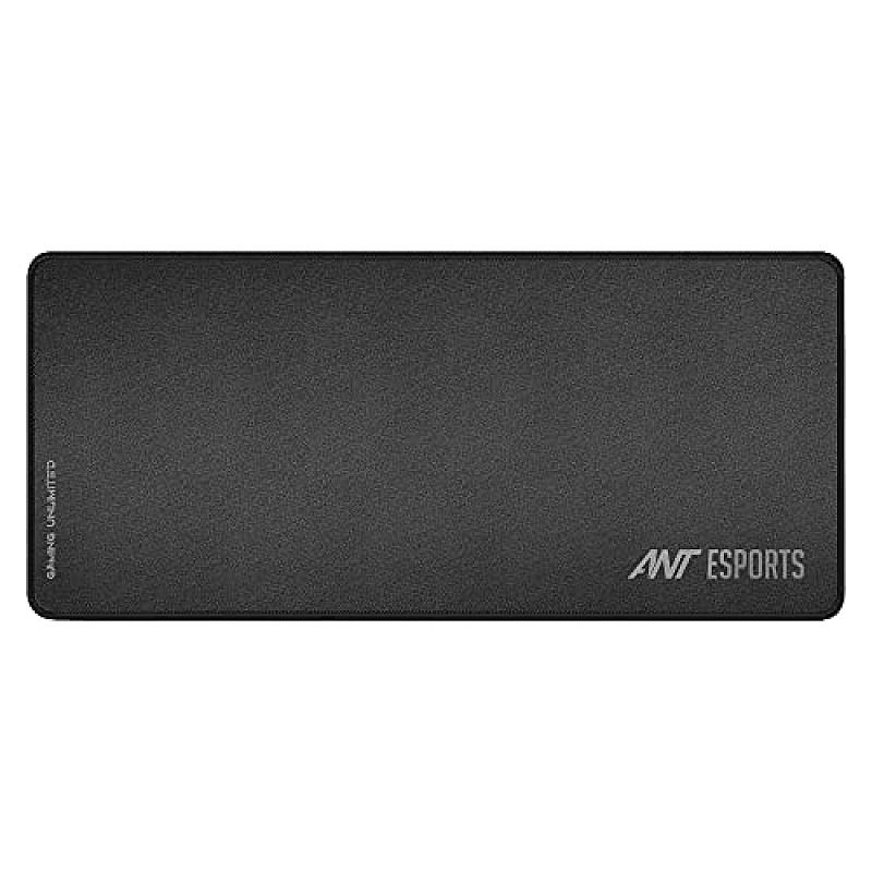 Ant Esports MP290 Gaming Mouse Pad-L- Large with Stitched Edges, Waterproof Non-Slip Base for Gaming & Office – Black