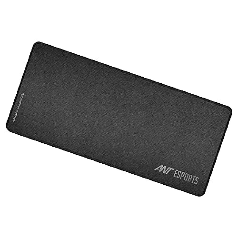 Ant Esports MP290 Gaming Mouse Pad-L- Large with Stitched Edges, Waterproof Non-Slip Base for Gaming & Office – Black