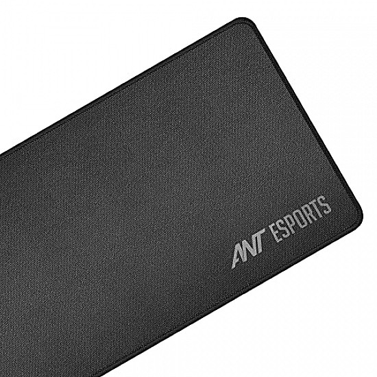 Ant Esports MP290 Gaming Mouse Pad-L- Large with Stitched Edges, Waterproof Non-Slip Base for Gaming & Office – Black