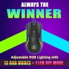 Ant Esports GM610 7D Crystal Full RGB Gaming Mouse White