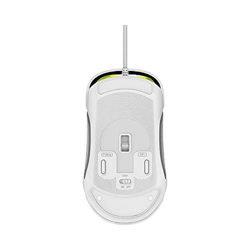 Ant Esports GM610 7D Crystal Full RGB Gaming Mouse White