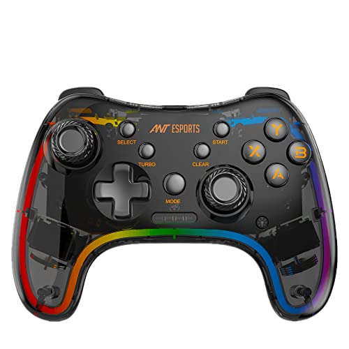 Ant Esports GP310R Wireless Game-Pad with Neon RGB, Support PS4, PS3, Xbox360 Gaming Console Ant Esports GP310R Wireless Game-Pad with Neon RGB, Support PS4, PS3, Xbox360 Gaming Console