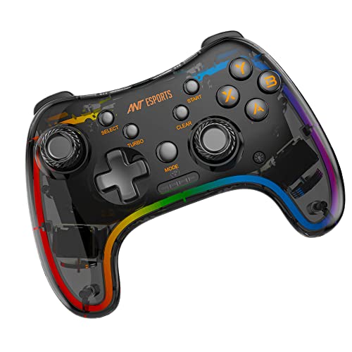 Ant Esports GP310R Wireless Game-Pad with Neon RGB, Support PS4, PS3, Xbox360 Gaming Console Ant Esports GP310R Wireless Game-Pad with Neon RGB, Support PS4, PS3, Xbox360 Gaming Console