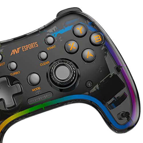 Ant Esports GP310R Wireless Game-Pad with Neon RGB, Support PS4, PS3, Xbox360 Gaming Console Ant Esports GP310R Wireless Game-Pad with Neon RGB, Support PS4, PS3, Xbox360 Gaming Console