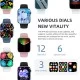 AIRTREE HW 7 Max Smartwatch Curved Glass 1.99 Full Touch Display