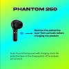 Wings Phantom 260 Truly Wireless in Ear Earbuds BLACK