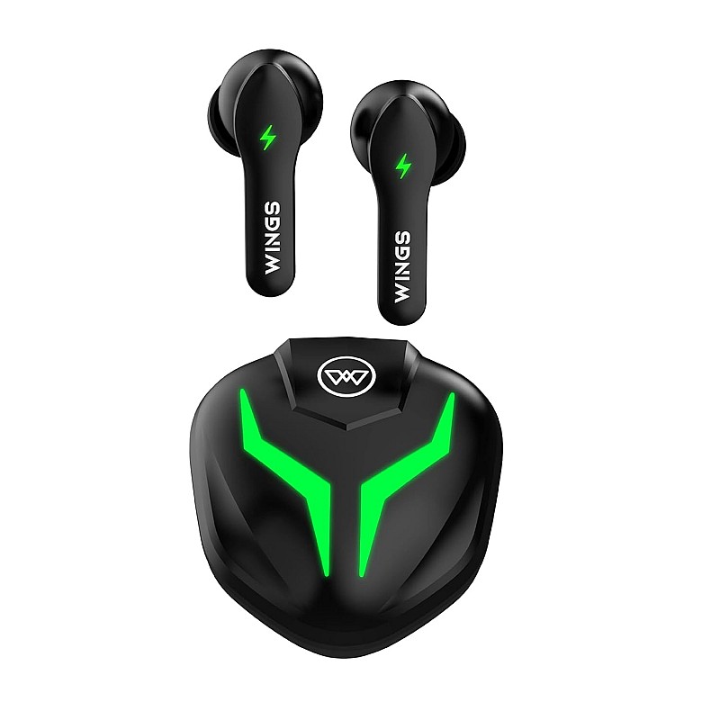 Wings Phantom 260 Truly Wireless in Ear Earbuds BLACK