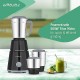 Bajaj GX-1 Mixer Grinder 500W Superior Mixie For Kitchen 2-in-1 for Dry Grinding Blade Function With Titan Motor Black