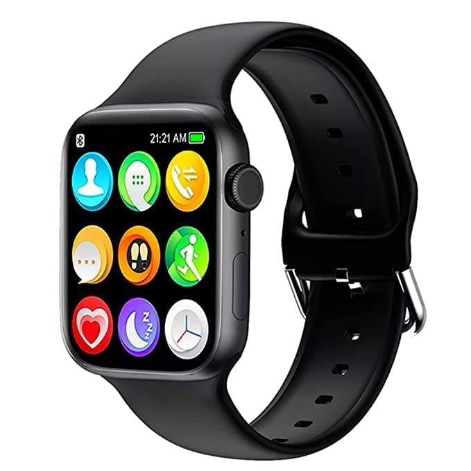 AIRTREE T55+ Plus Series 6 Smart Watch for Men Women with Calling & Notification Black AIRTREE T55+ Plus Series 6 Smart Watch for Men Women with Calling & Notification Black