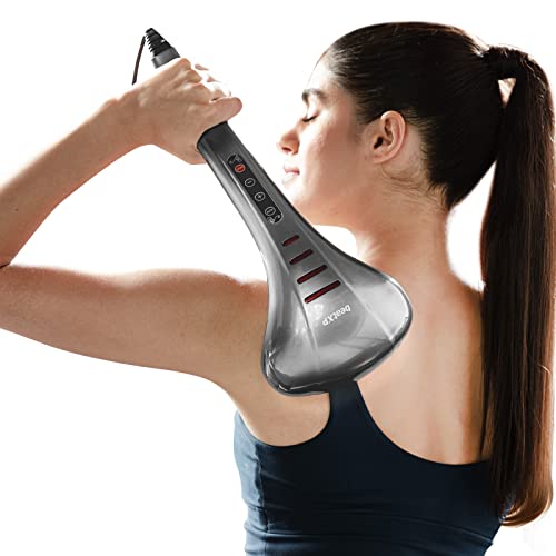 beatXP Thunder Elite Double Headed Full Body Massager Machine for Pain Relief with 3 Attachment Pairs Jade Black beatXP Thunder Elite Double Headed Full Body Massager Machine for Pain Relief with 3 Attachment Pairs Jade Black