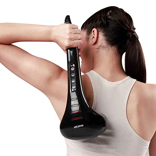 beatXP Thunder Elite Double Headed Full Body Massager Machine for Pain Relief with 3 Attachment Pairs Jade Black beatXP Thunder Elite Double Headed Full Body Massager Machine for Pain Relief with 3 Attachment Pairs Jade Black