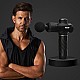 beatXP Bolt Go Massage Gun Body Massager Touch Display Percussion Gun Back Massager for Men and Women Jade Black