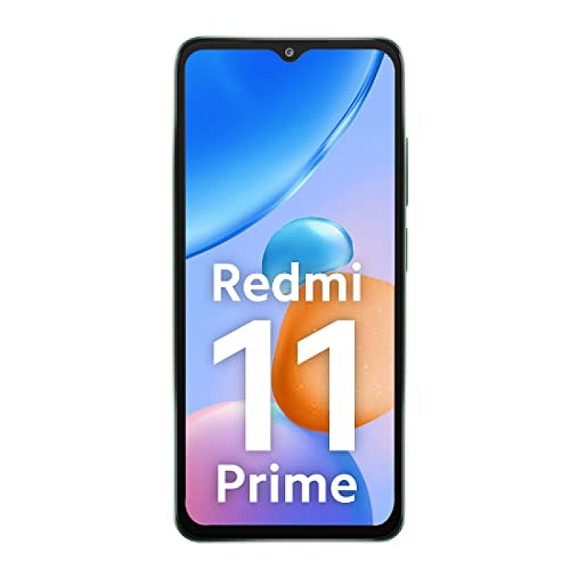 Redmi 11 Prime (Flashy Black, 6GB RAM, 128GB Storage) Refurbished