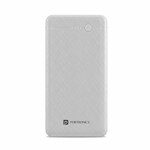 Portronics Power Brick II 20000 mAh,2.4A 12w Slim Power Bank with Dual USB Output Port for iPhone, Anrdoid & Other Devices.(White) Portronics Power Brick II 20000 mAh,2.4A 12w Slim Power Bank with Dual USB Output Port for iPhone, Anrdoid & Other Devices.(White)