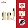 Lifelong LLM513 Rechargeable Air Pressure Massager For Calves Air Compression Massager With Heat and Vibration Beige