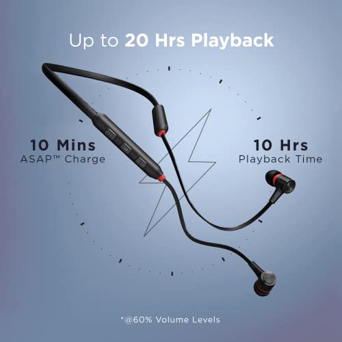 boAt Rockerz 245 pro Bluetooth Neckband in Ear with Mic, Beast Mode Fiery Black boAt Rockerz 245 pro Bluetooth Neckband in Ear with Mic, Beast Mode Fiery Black