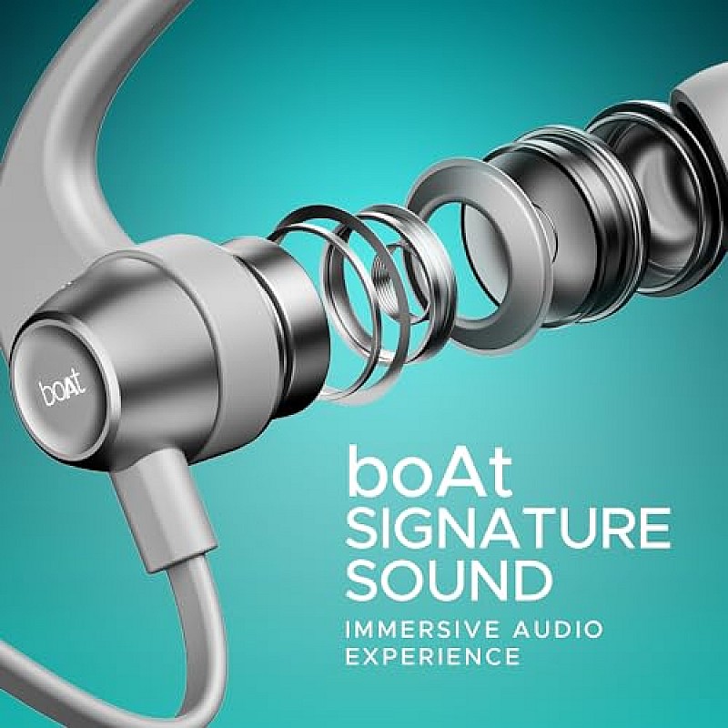 boAt Rockerz 255 ANC Bluetooth Neckband with 100 Hours Playback, Spatial Audio, 32dB ANC (Raven Black)