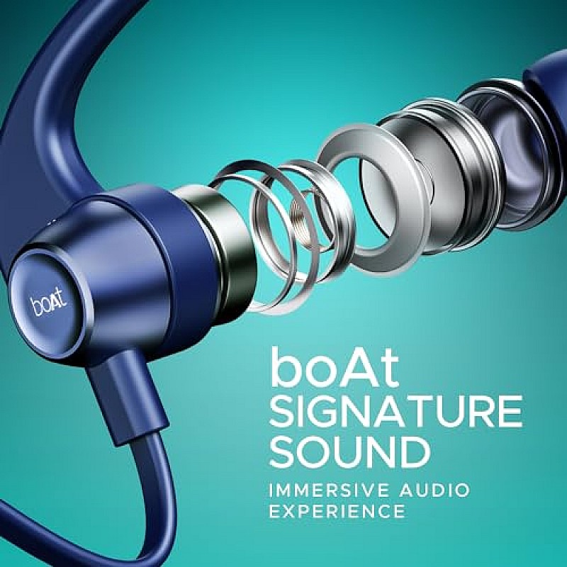 boAt Rockerz 255 ANC Bluetooth Neckband with 100 Hours Playback, Spatial Audio, 32dB ANC (Raven Black)