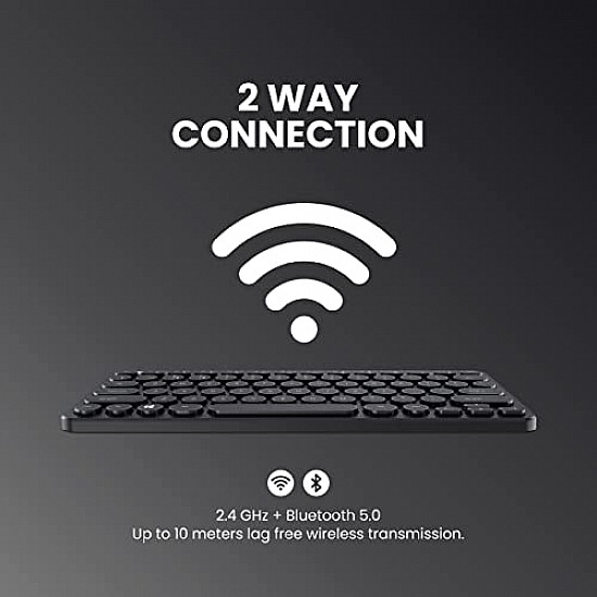 Portronics Bubble Multimedia Wireless Keyboard